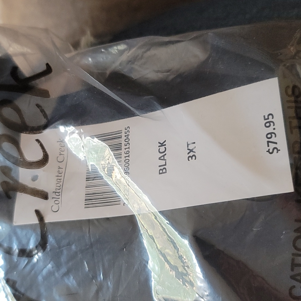COPY - Coldwater Creek Ponte Perfect Holly Pants SZ 3XT Black
